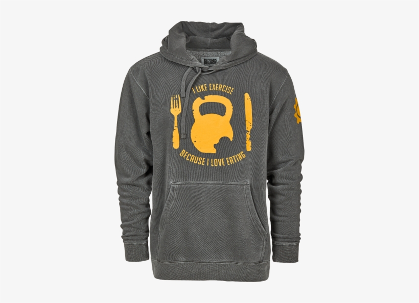 Overwatch Brigitte 'i Love Eating' Hoodie - Overwatch, transparent png