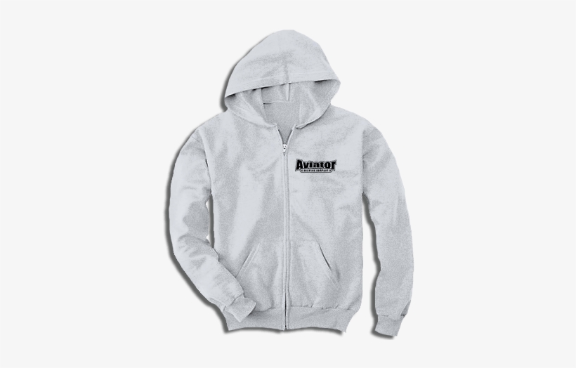 Aviator Beer Is My Friend Grey Zipper Hoodie - Hoodie, transparent png