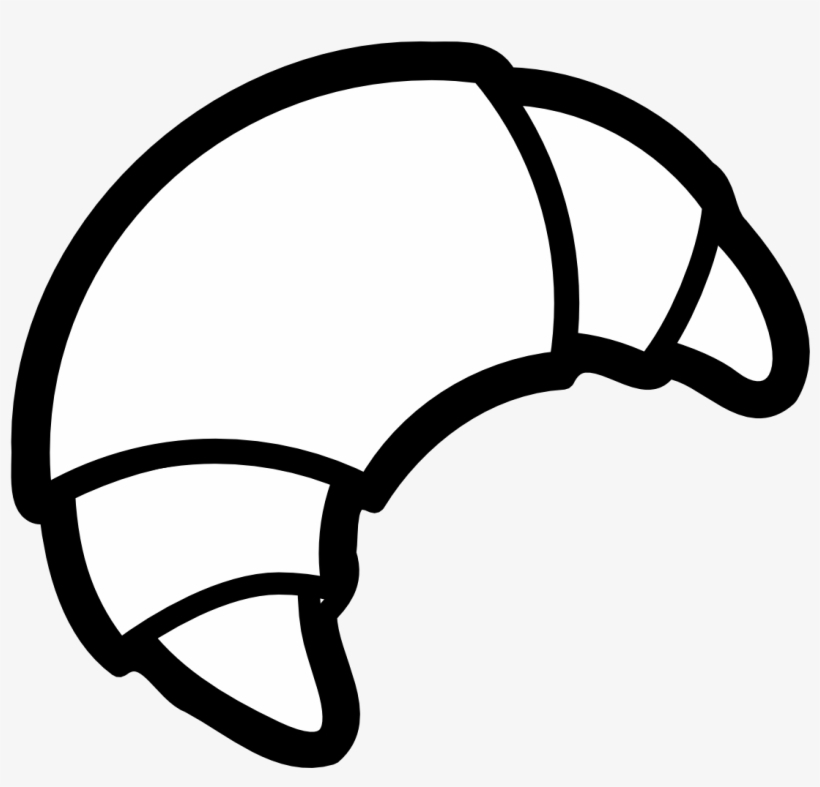 Pastry Clipart French Cuisine - Croissant Clipart, transparent png