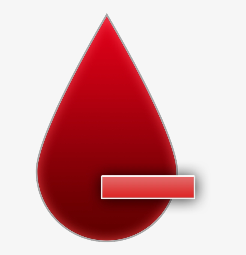 Blood A Drop Of Blood Blood Group - Sangre Factor Rh, transparent png