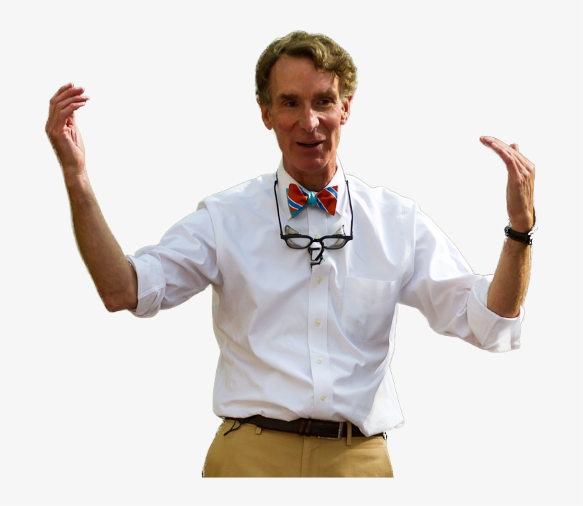 Personbill Nye - Cheering, transparent png