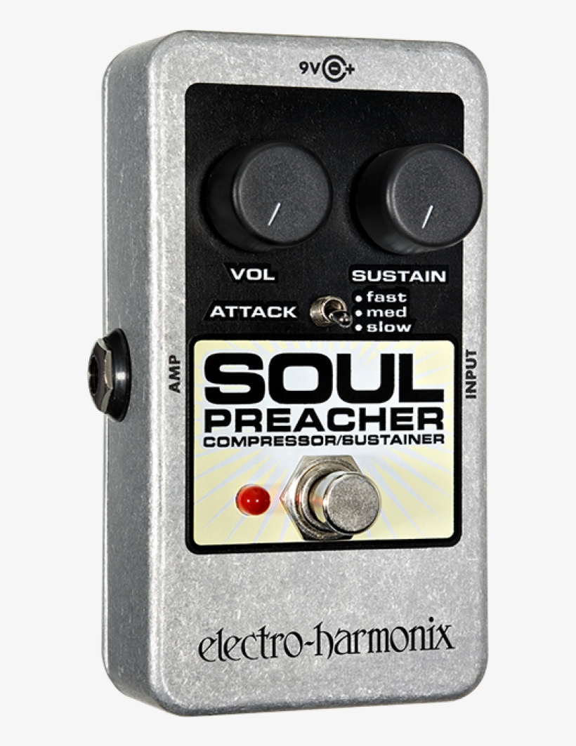See Larger Picture / Download Png Image File - Electro Harmonix Soul Preacher - Compressor/sustainer, transparent png
