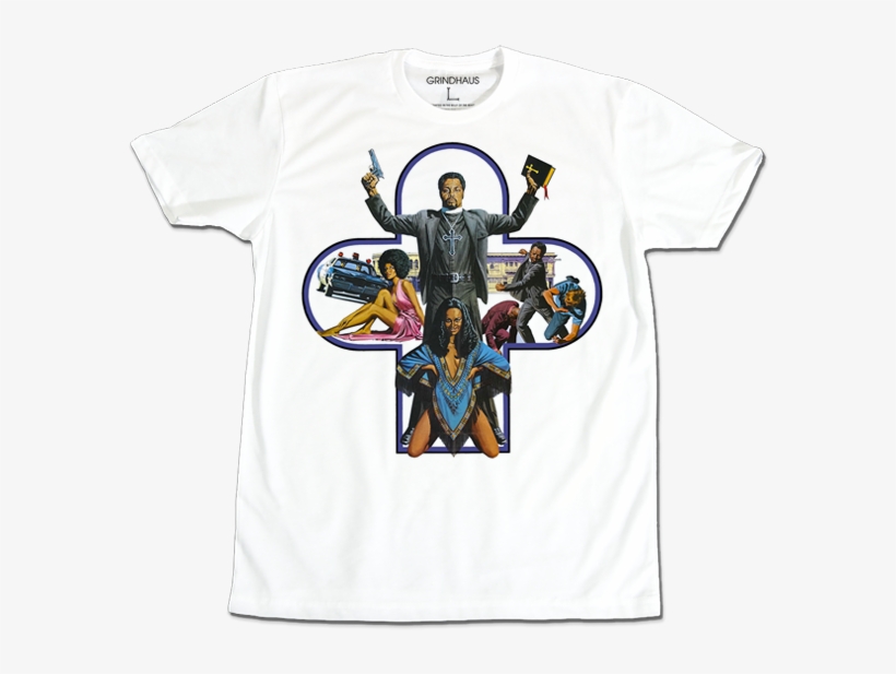 'preacher Mane' T-shirt Hutchla - Sweet Jesus, Preacherman (1973), transparent png