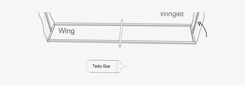 Winglet Tissue - Rubber Bandairplane, transparent png