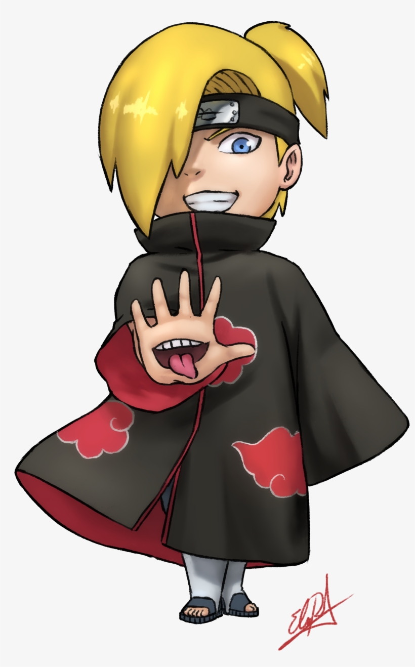 Deidara Chibi - Anime, transparent png