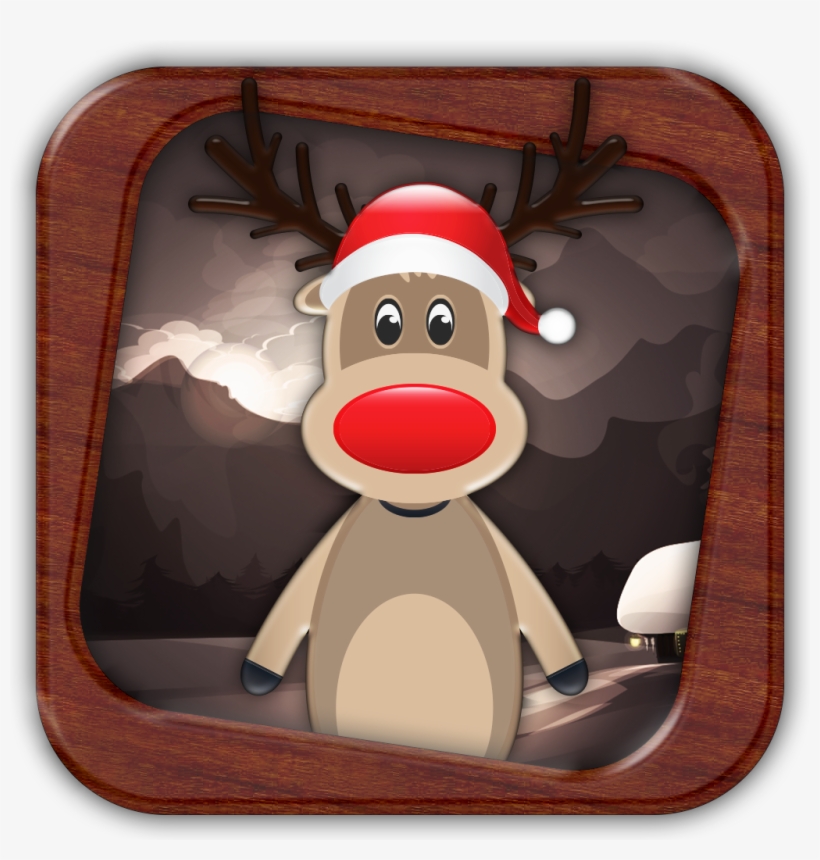 Rudolph The Red Nosed Reindeer Jump - Reindeer, transparent png