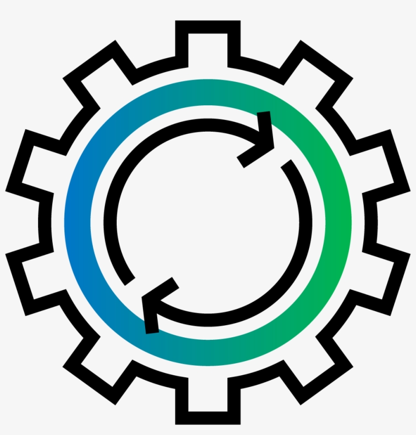 Cogwheel - Marketing Automation Free Vector, transparent png