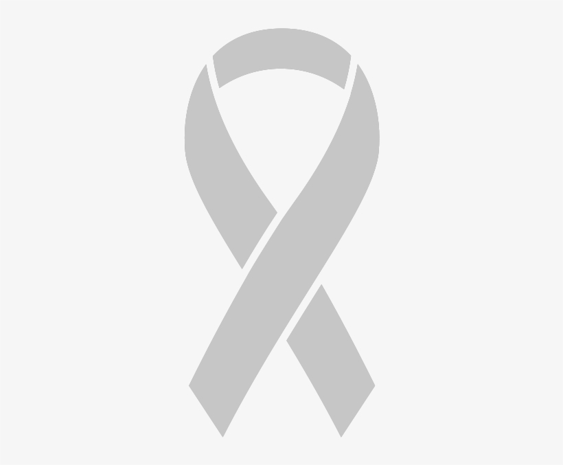 Brain Cancer Ribbon Icon - Ptsd Awareness Ribbon Png, transparent png