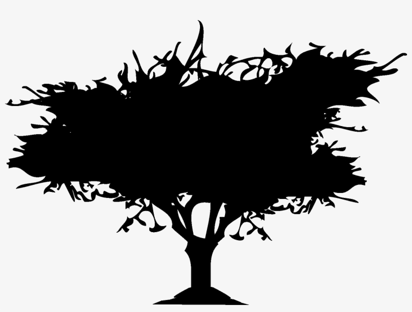 Trees Silhouette - Vector Graphics, transparent png