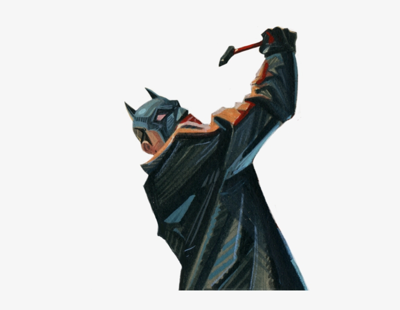 He Pushed Open The Door - Statue, transparent png