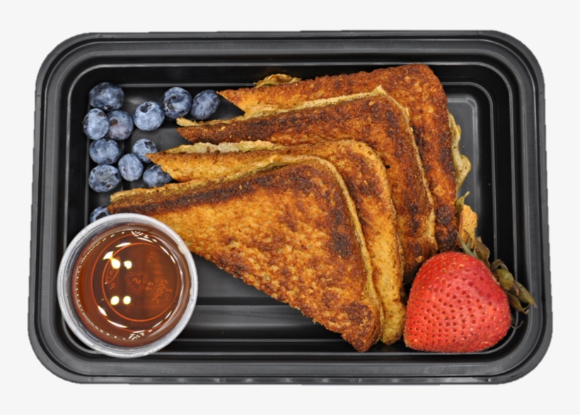 Whole Wheat French Toast With Seasonal Fruit - Toast, transparent png