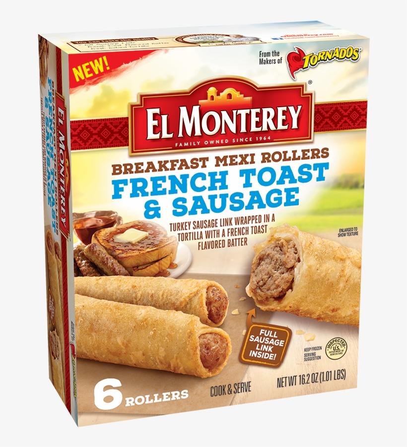 Click To Zoom - El Monterey Breakfast Mexi Rollers, Egg, Sausage, transparent png