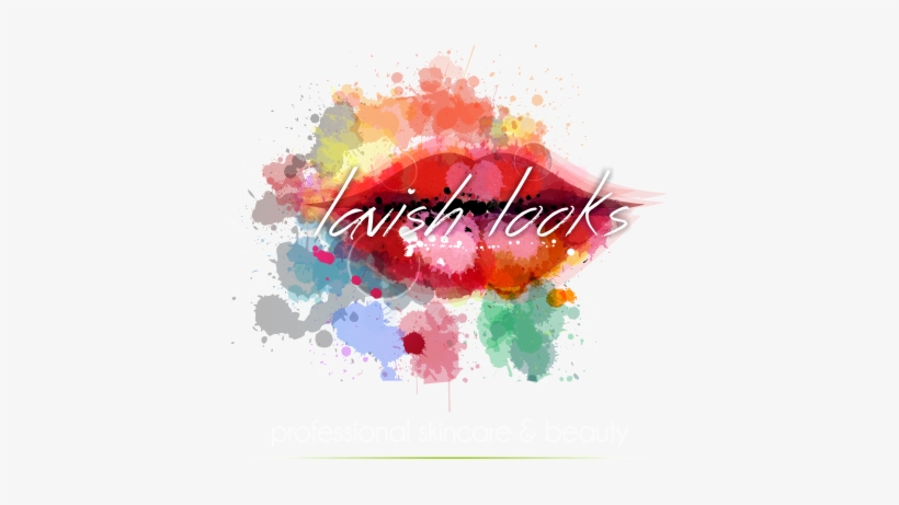 Lavish Looks Professional Skincare & Beauty - Lip Water Color Painting Png, transparent png
