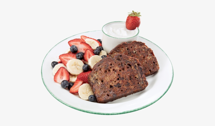 Banana And Chocolate French Toast - Strawberry, transparent png