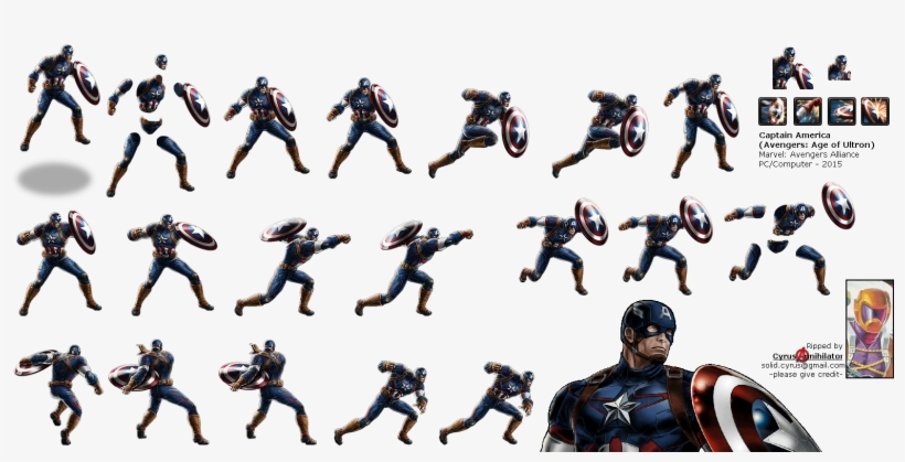 Click To View Full Size - Avenger Alliance Captain America, transparent png