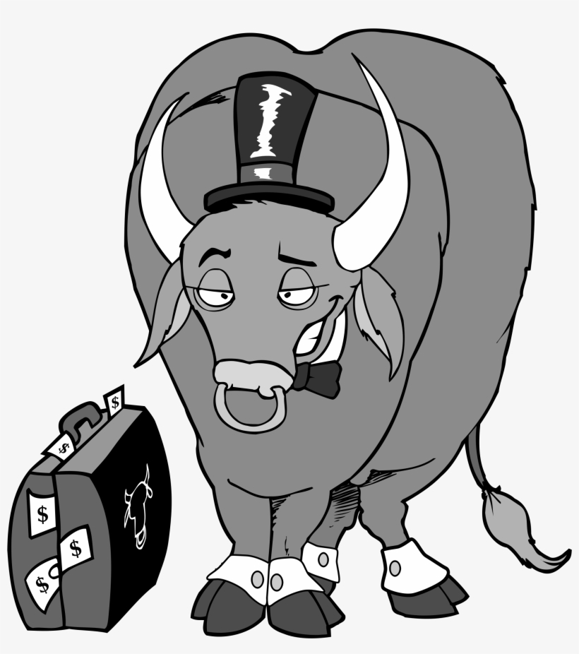 Big Image - Charging Bull, transparent png