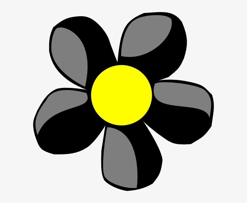 How To Set Use Black And White Daisy Svg Vector, transparent png