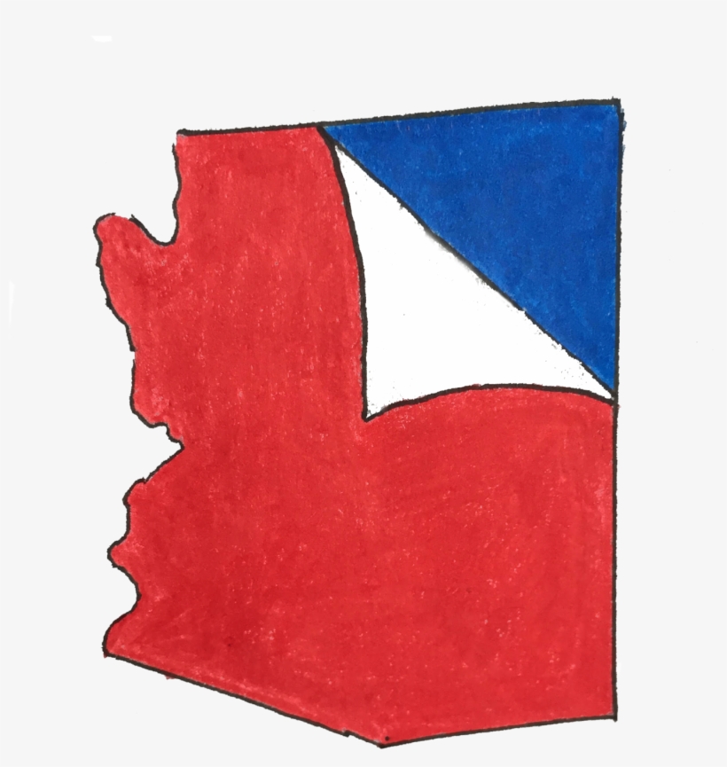 Red Arizona Could Swing Blue In Federal Election - Creative Arts, transparent png