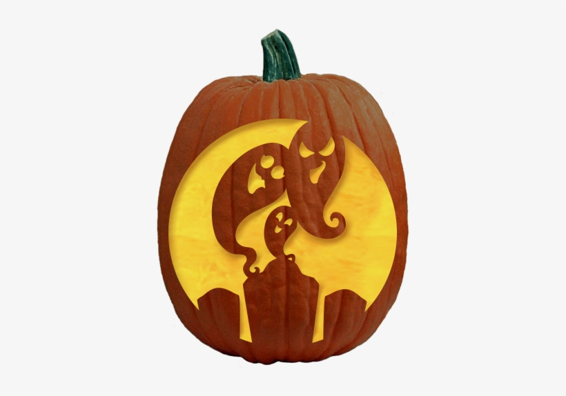 Falling Stars Pumpkin Carving Pattern - Pumpkin, transparent png