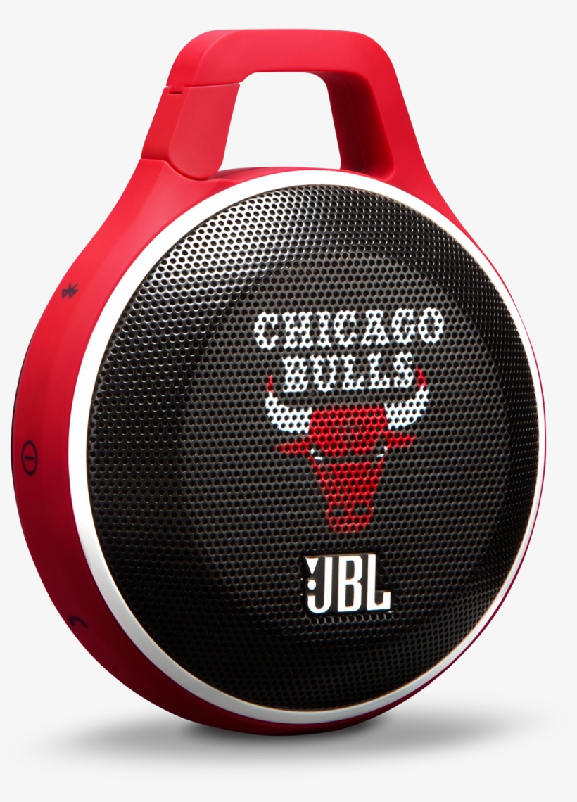 Jbl Clip Nba Edition - Recertified - Jbl Clip Bulls - Portable Speaker With, transparent png
