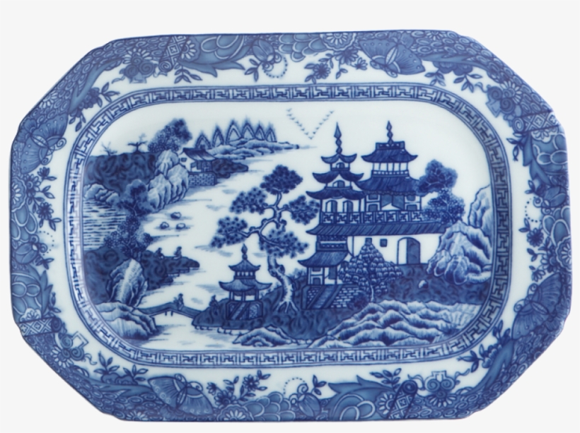 Pile Those Warm Cookies Nice And High On Our Blue Canton - Mottahedeh Platter, Blue Canton | Williams Sonoma -, transparent png