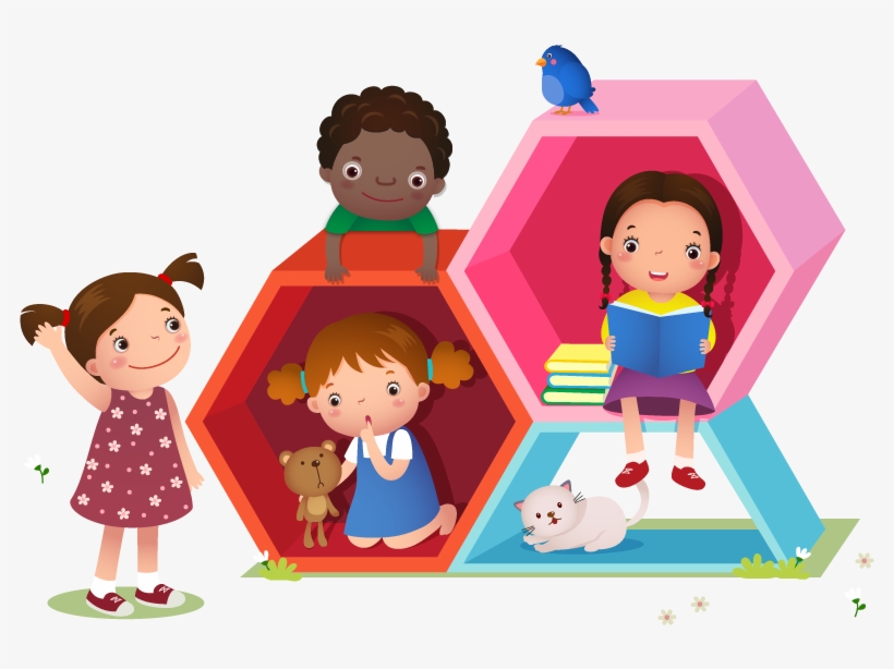 Png Transparent Library Treehouse Daycare Honesty - Cartoon, transparent png