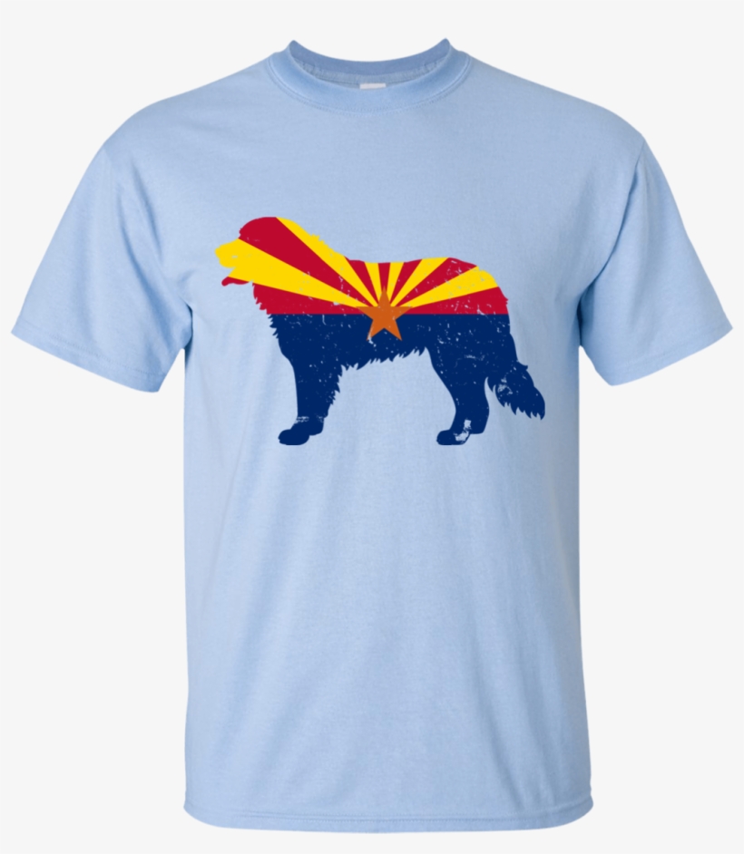 Bernese Mountain Dog Arizona Flag Ultra Cotton T-shirt - Adult Hillary Clinton For President 2016 T-shirt, transparent png