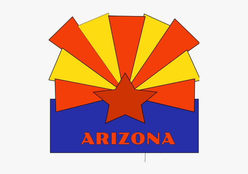 Arizona Flag Modern - Illustration, transparent png
