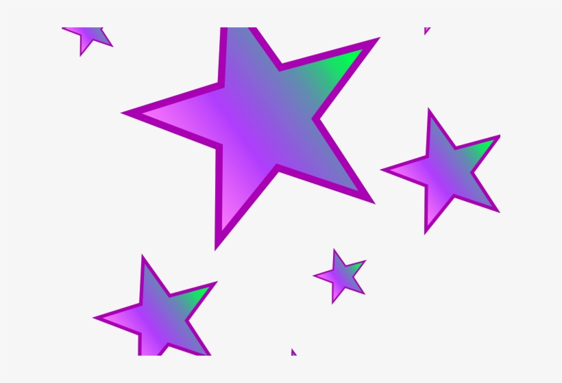 Falling Stars Cliparts - Clipart Transparent Stars, transparent png