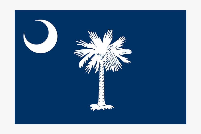 South Carolina Flag, transparent png