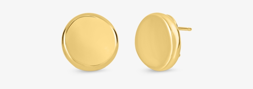 Roberto Coin Designer Gold 18k Yellow Gold Small - Small Gold Earrings Png, transparent png