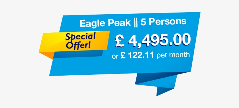 Eagle Peak White Banner Title - Hot Tub, transparent png