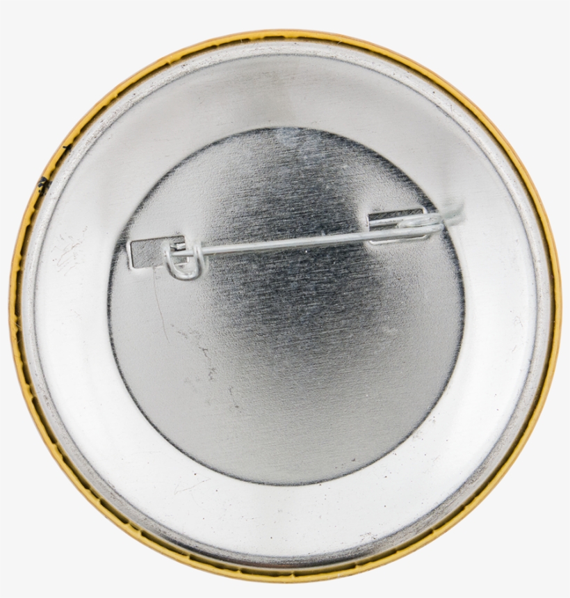 Read Register Vote Gold Button Back Cause Button Museum - Circle, transparent png