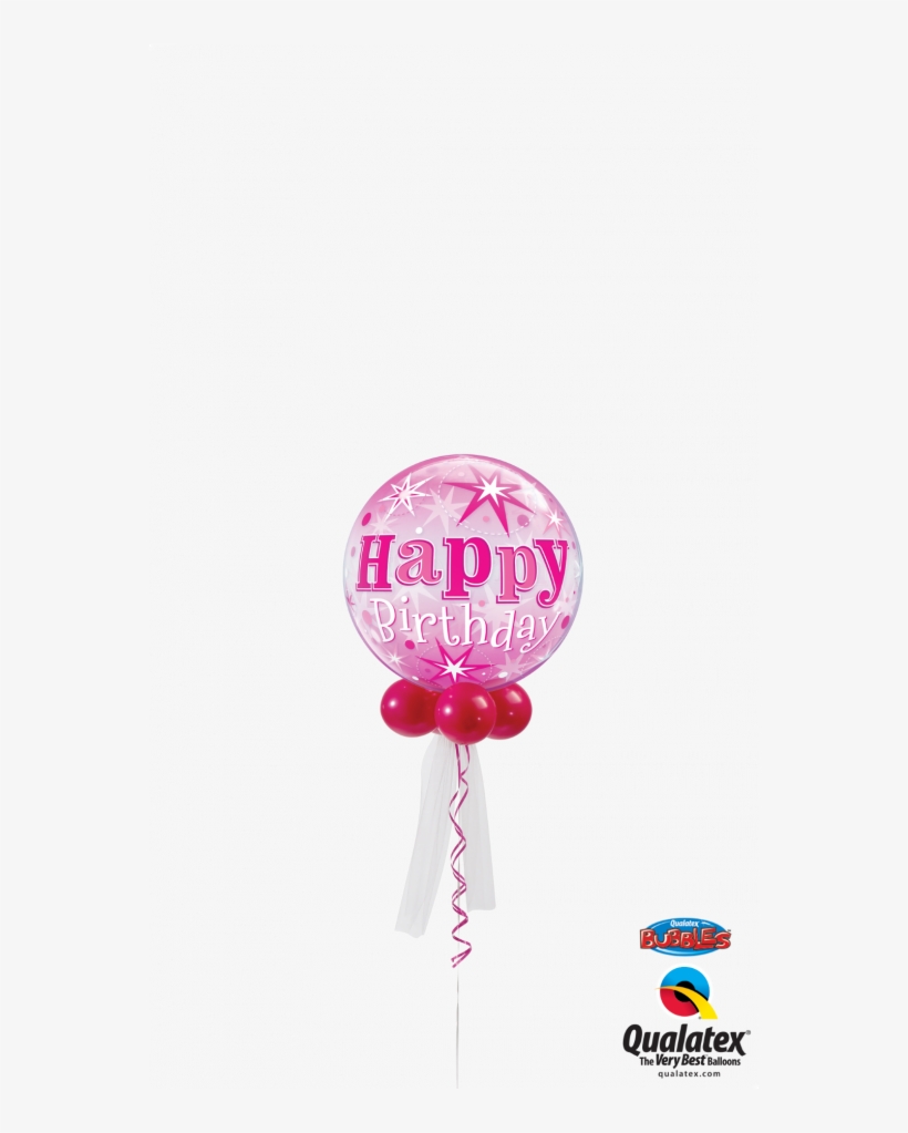 Pink Birthday Sparkle Bubble - Bubble Balloon - Birthday Pink Starburst Sparkles 56, transparent png
