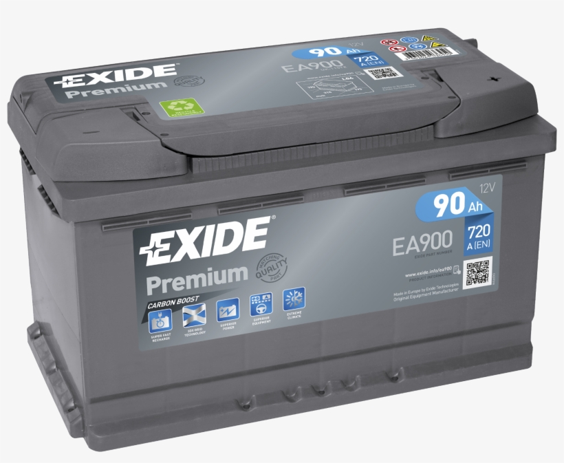 Automotive Battery Png - Exide 100ah, transparent png