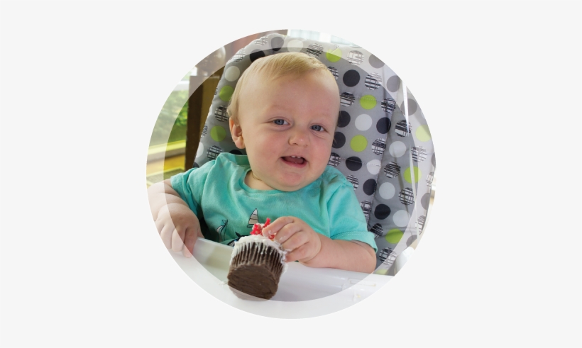 Little Boy And Cupcake - Birthday, transparent png