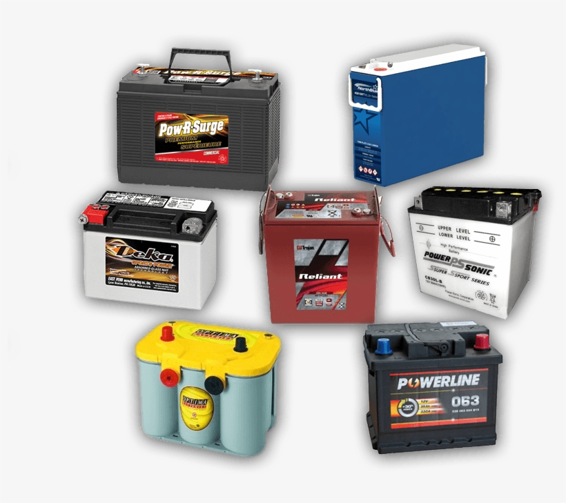 Automotive & Industrial, Recreational, Mobility, Safety - Trojan Battery J305-agm, Deep-cycle Reliant Agm Battery, transparent png