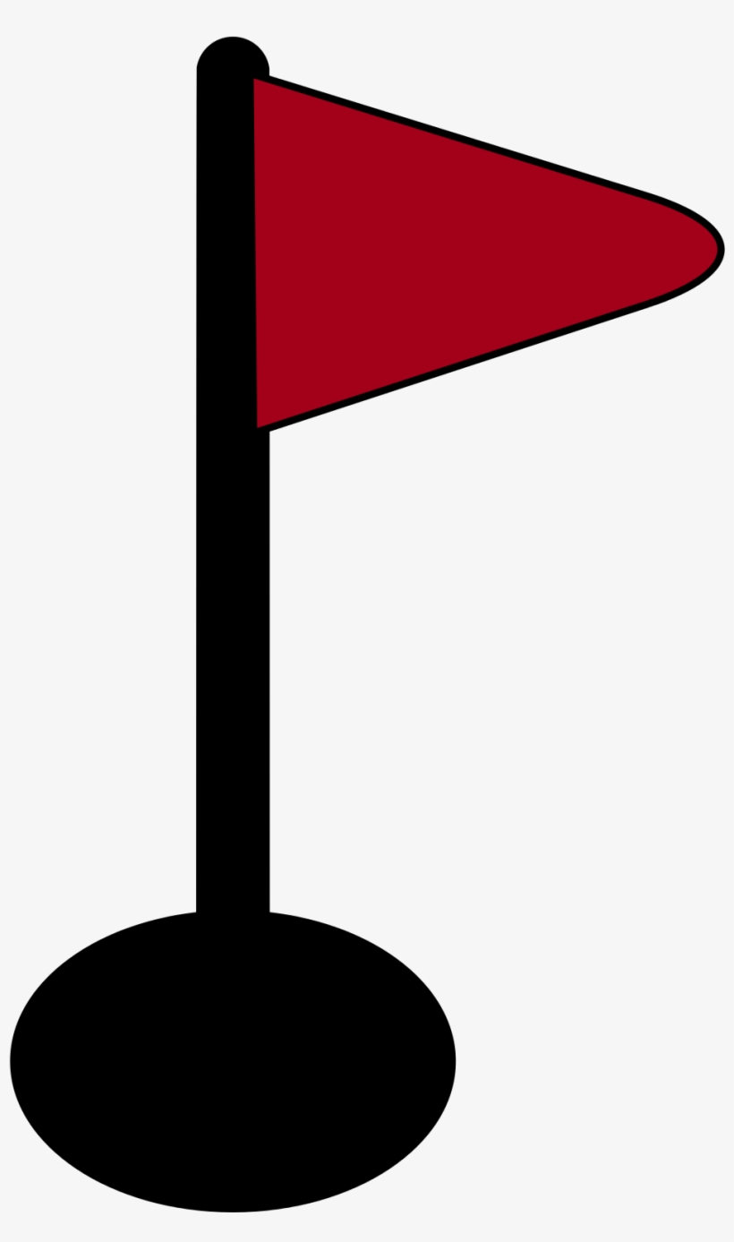 Open - Red Golf Flag Icon, transparent png