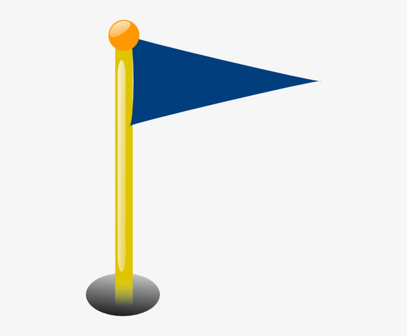 Flag Clip Art At - Pin Flag, transparent png