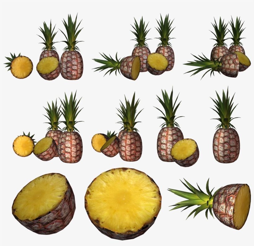Png Images Free Pictures - Pineapple, transparent png