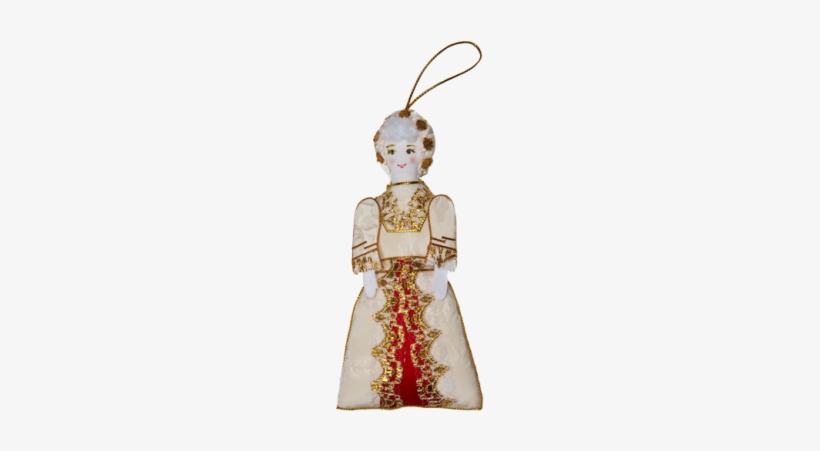 Handmade Ornament Of First Lady Martha Washington, - Japanese Dolls, transparent png