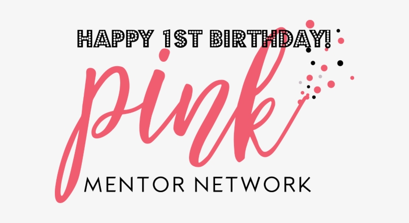 Pink Mentor Network Celebrated It's First Birthday - Personalised Mother's Day Card, transparent png