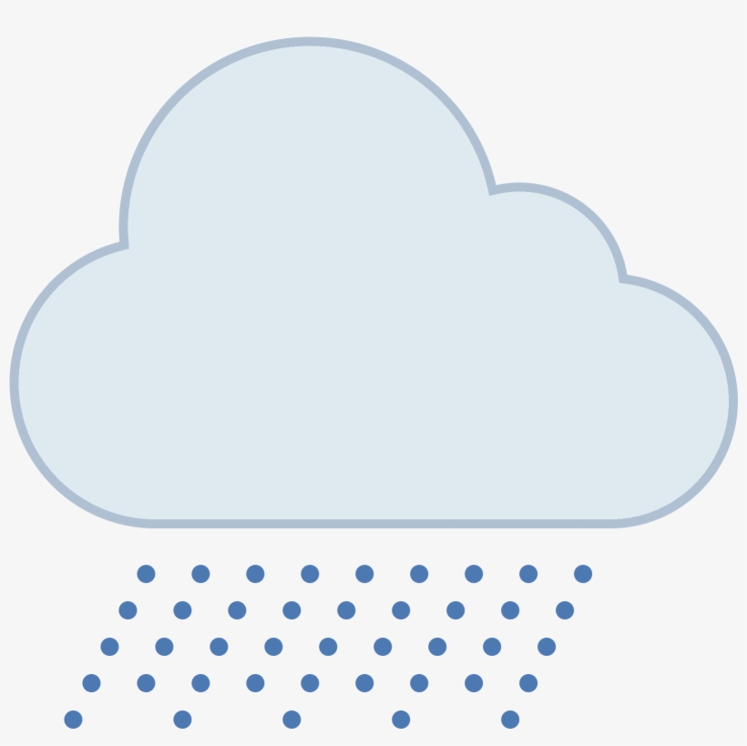 Torrential Rain Icon - Rain, transparent png