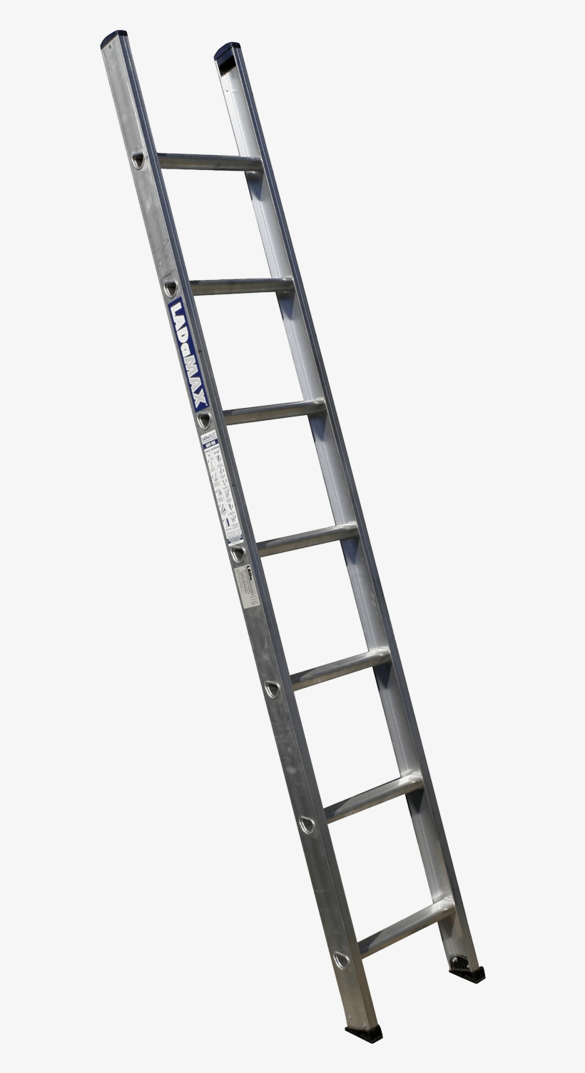 Single Aluminium Ladder Png Stickpng Download - Ladder Png, transparent png