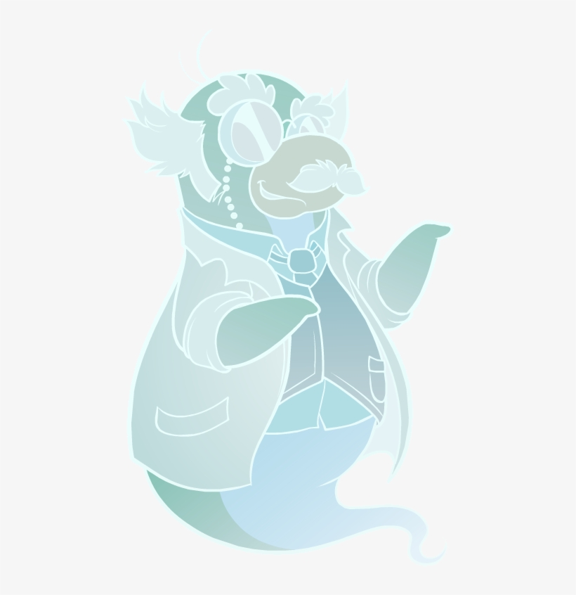 Gariwald Viii Ghost - Gariwald Viii Club Penguin, transparent png