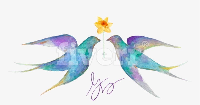 Vector Black And White Stock Create An Artistic Logo - Watercolor Painting, transparent png