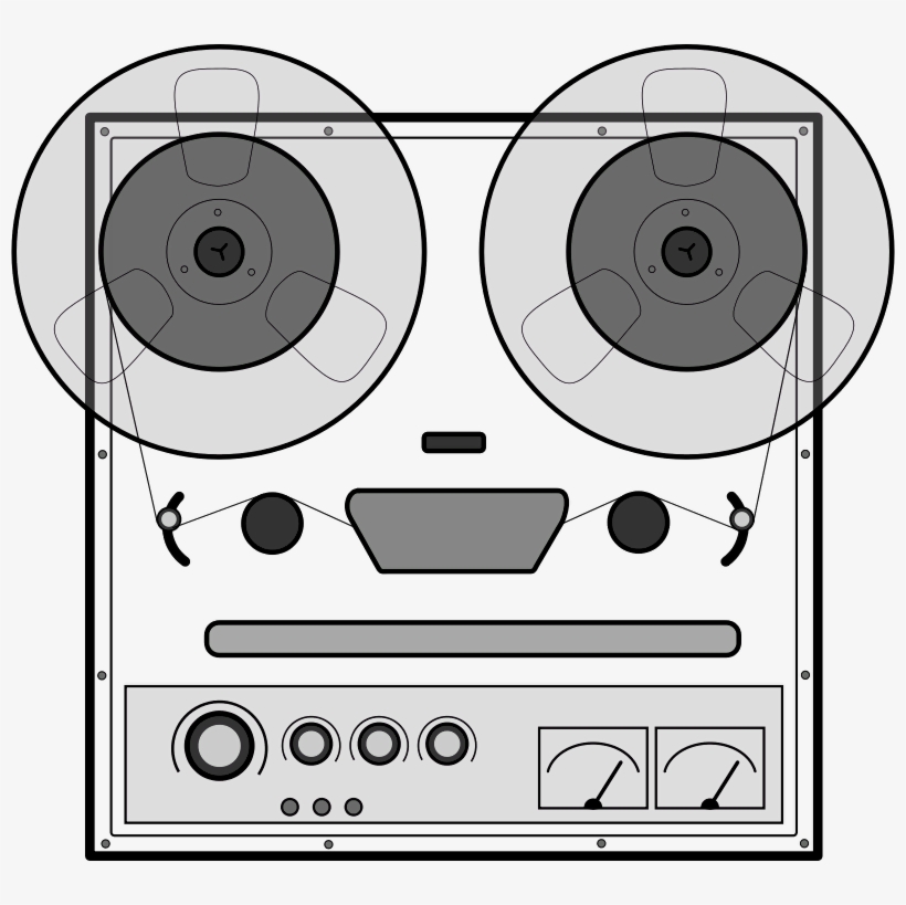 Tape Recorder - Tape Recorder Clip Art, transparent png