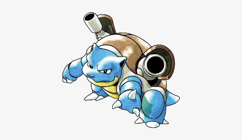 Halfbakedprophet - Pokemon Blastoise, transparent png