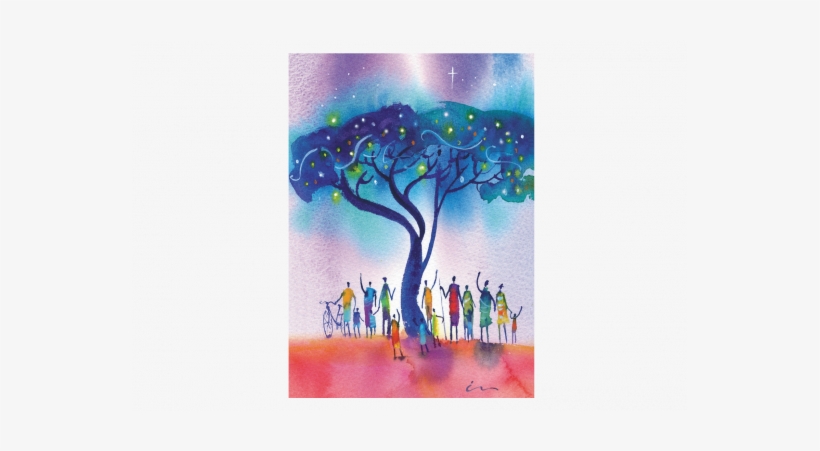Star Over Africa - Charity Christmas Cards Pack Of 8, transparent png