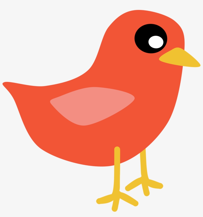 Love Birds At Getdrawings Com Free For - Red Bird Clipart, transparent png